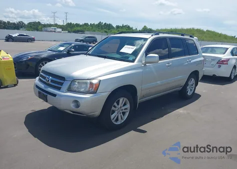 2006 Toyota Highlander Hybrid V6 z USA, uszkodzony, nr VIN JTEDW21A160003268